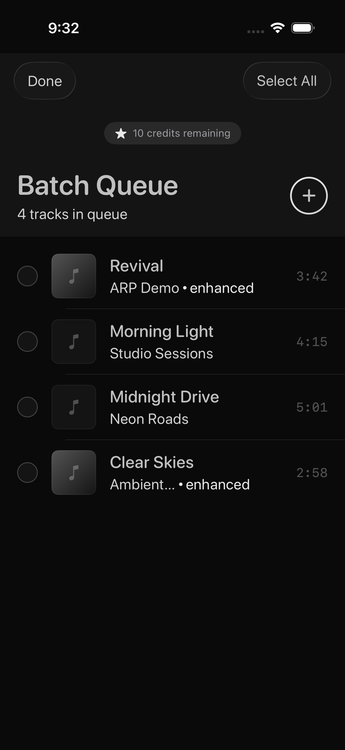 Queue View - Batch Processing